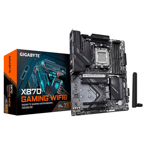 Tarjeta Madre Gigabyte X870 GAMING WF6, ATX, AMD X870, Up to 256GB DDR5, HDMI/DP, X870 GAMING WIFI6/ NAVIDAD