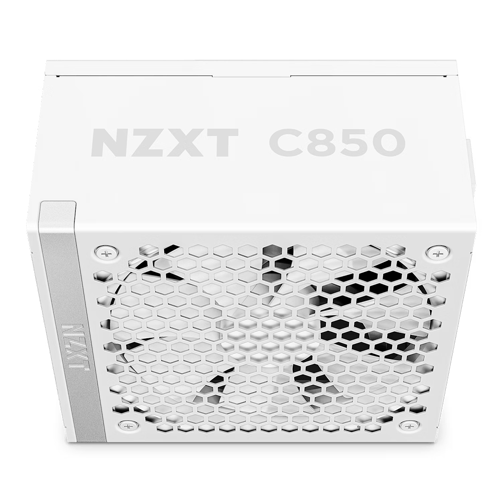 Fuente De Poder NZXT C850, ATX 3.1, 850W 80+ Gold, 40 Series Ready, Totalmente Modular, Listo para RTX serie 50, Blanco, PA-8G2BW-US - Image 5