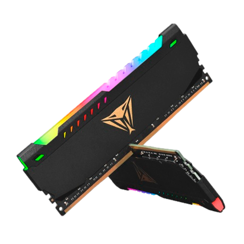 Kit Memoria RAM Patriot Viper Steel RGB 64GB (2x32GB), DDR4, 3200MHz Non-ECC, CL18, XMP, PVSR464G320C8K /MAX. 1 X CLIENTE