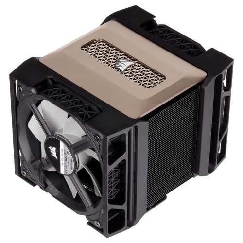 Disipador para CPU Corsair A500 DUAL FAN, 120mm x 2, Altura de montaje variable, Intel y AMD, CT-9010003-WW