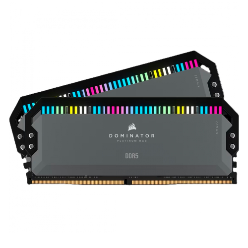 Kit Memoria RAM Corsair Dominator Platinum RGB, DDR5, 5600MHz, 2x16GB, CL36, XMP/EXPO, CMT32GX5M2B5600Z36 /MAX. 1 X CLIENTE