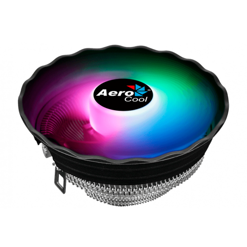 Ventilador Aerocool Air Frost Plus LED RGB, 124mm, 1500RPM, Negro, AIR FROST PLUS FRGB 3P, YYGH3