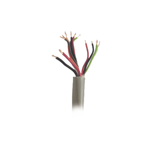 VIAKON COMPOSITECBL/152M Bobina de Cable de 152 Metros, Color Gris, Sistemas de Alarmas de Intrusión y Control de Acceso, 5 Pares Calibre 22, 1 Par Calibre 18, Intemperie