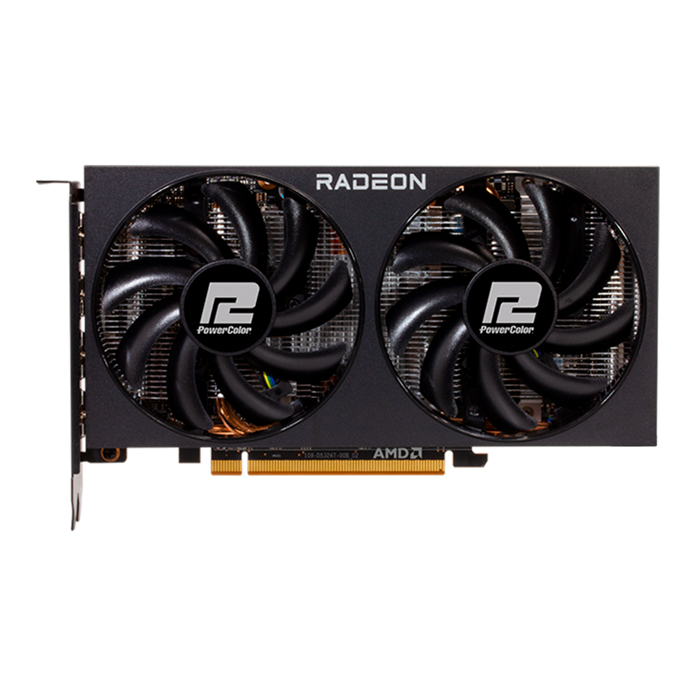 Tarjeta de video Radeon RX 6600 8GB GDDR6, Power Color Fighter, HDMI, DP/ PCI-e 4.0, Nuevo Chip RDNA 2, AXRX 6600 8GBD6-3DH, 1 AÑO DE GARANTIA NACIONAL / - Image 2