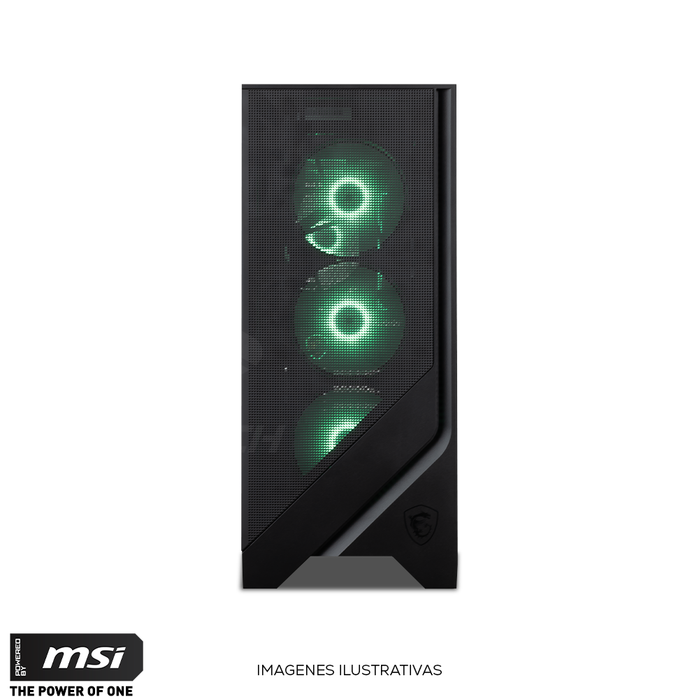 Computadora PRIDE MSI COBRA ELITE, NVIDIA GeForce RTX 5060Ti 8GB, AMD Ryzen 5 9600X, 32GB RAM DDR5, 1TB SSD, 750W 80+ BRONZE, INCLUYE WIFI Y BT - Image 4