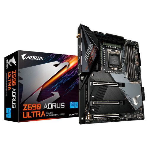 Tarjeta Madre Gigabyte Z590 AORUS ULTRA Socket LGA1200 Intel Z590 ATX, DDR4