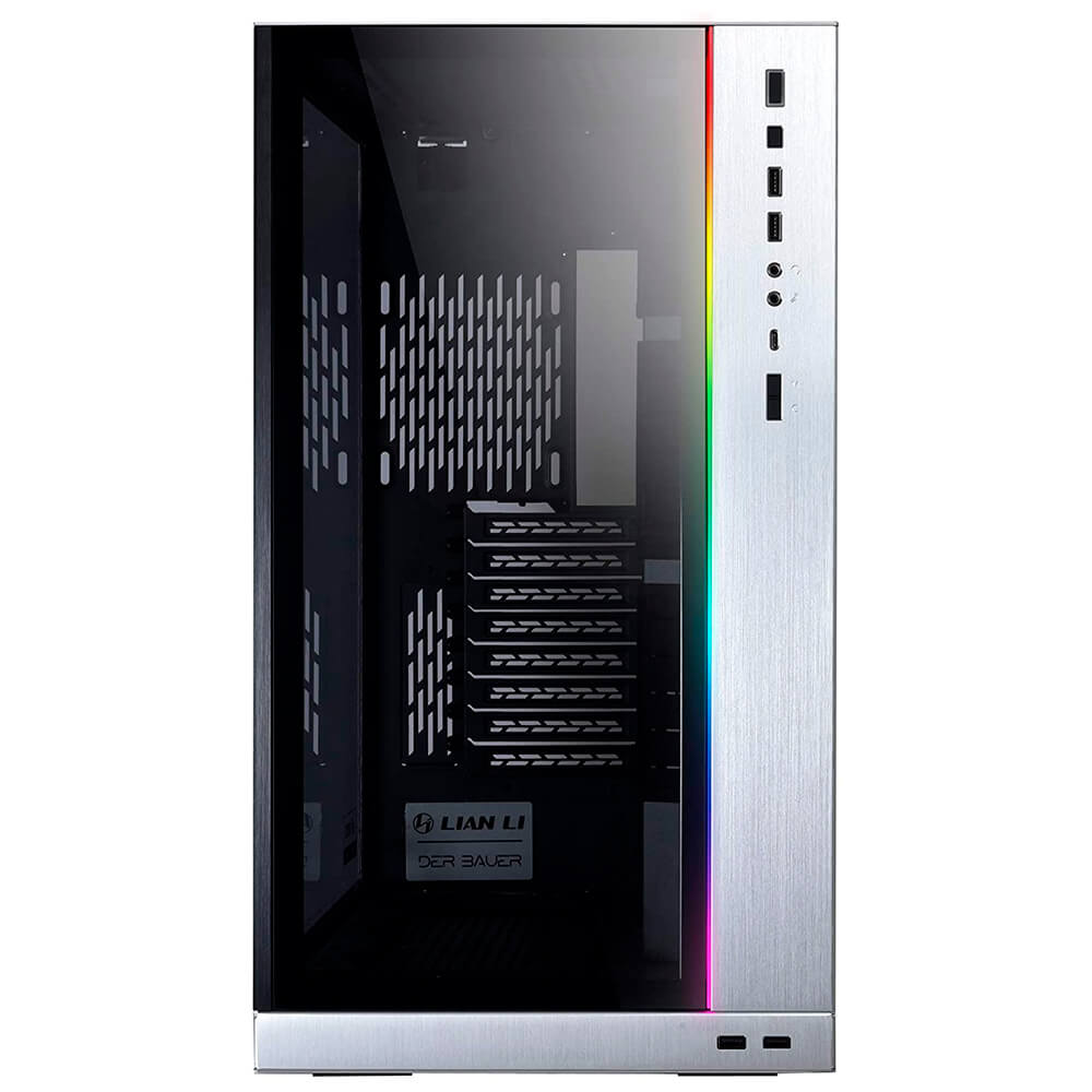 Gabinete Lian Li PC-011 DYNAMIC XL SILVER, ARGB, ROG CERTIFIED, E-ATX, Cristal Templado, O11DXL-A - Image 5