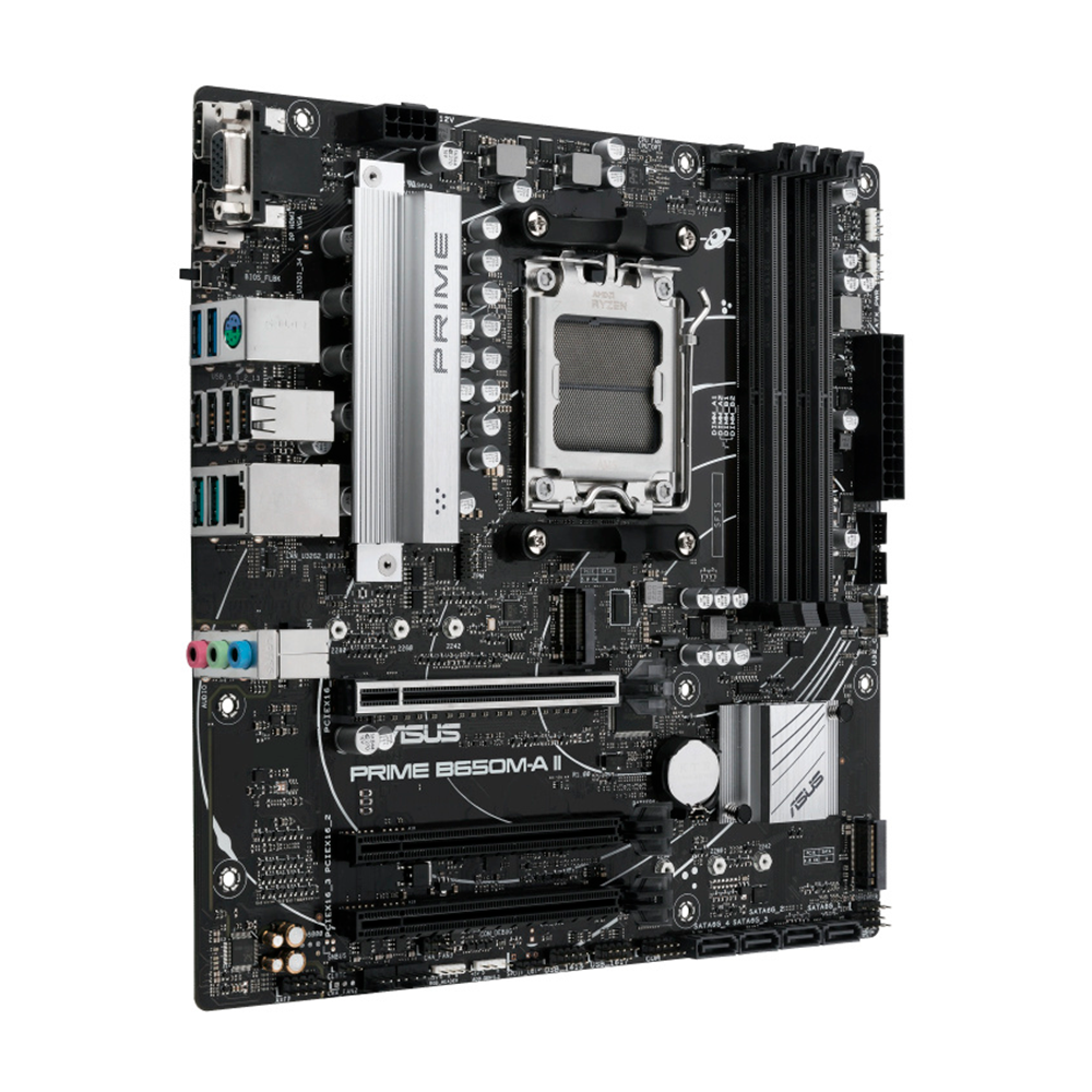 Tarjeta Madre ASUS Micro-ATX PRIME B650M-A II-CSM, AM5, AMD B650, HDMI, Up to 128GB DDR5, PRIME B650M-A II CSM - Image 2