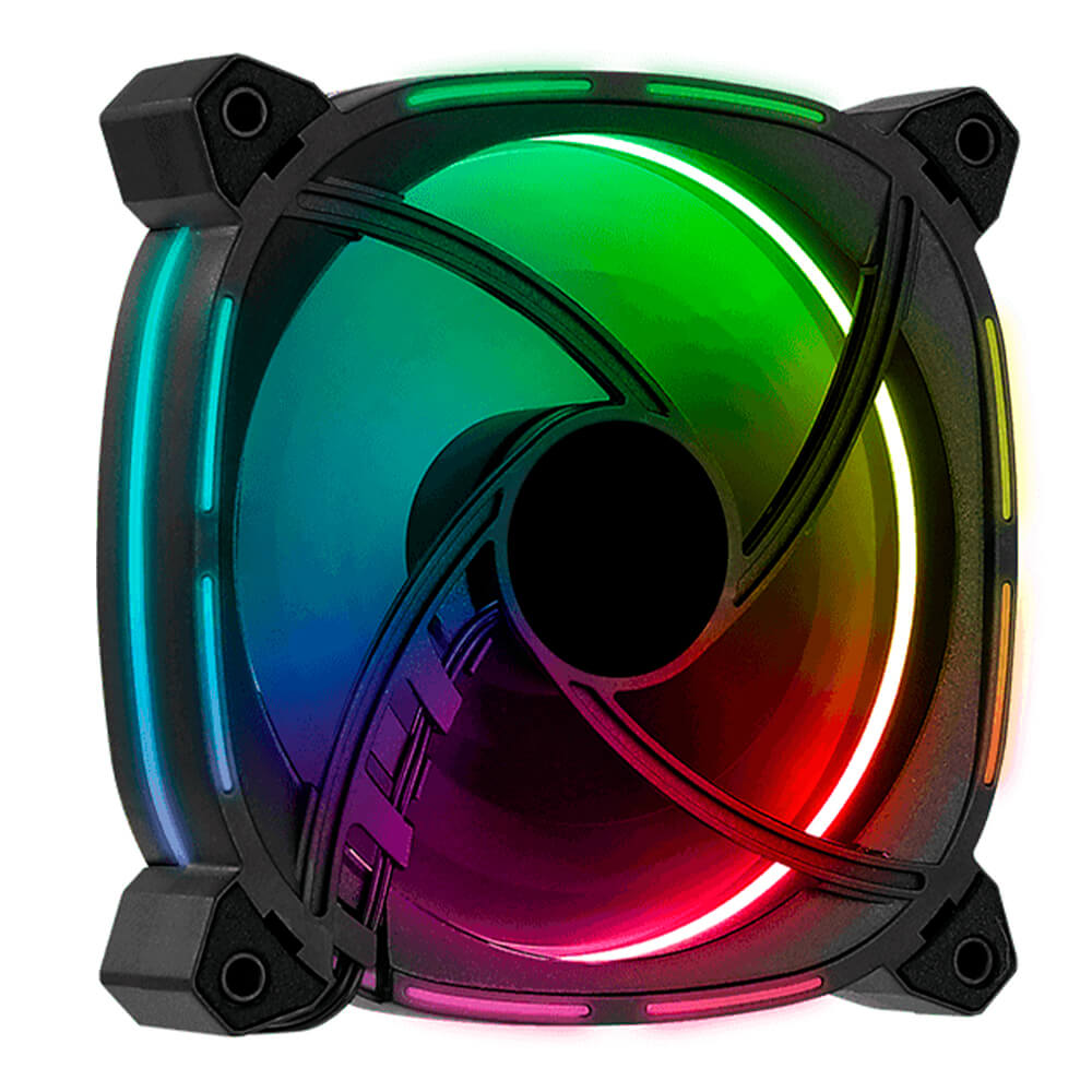 Ventilador Aerocool Astro 12, 120mm, ARGB, Requiere conector 5V ARGB - Image 4