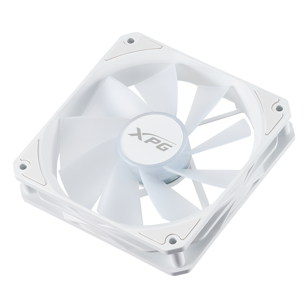 Ventilador XPG Vento R 120 ARGB PWM, 120mm, 300~1600 RPM, Blanco, VENTOR120ARGBPWM-WHCWW - Image 3