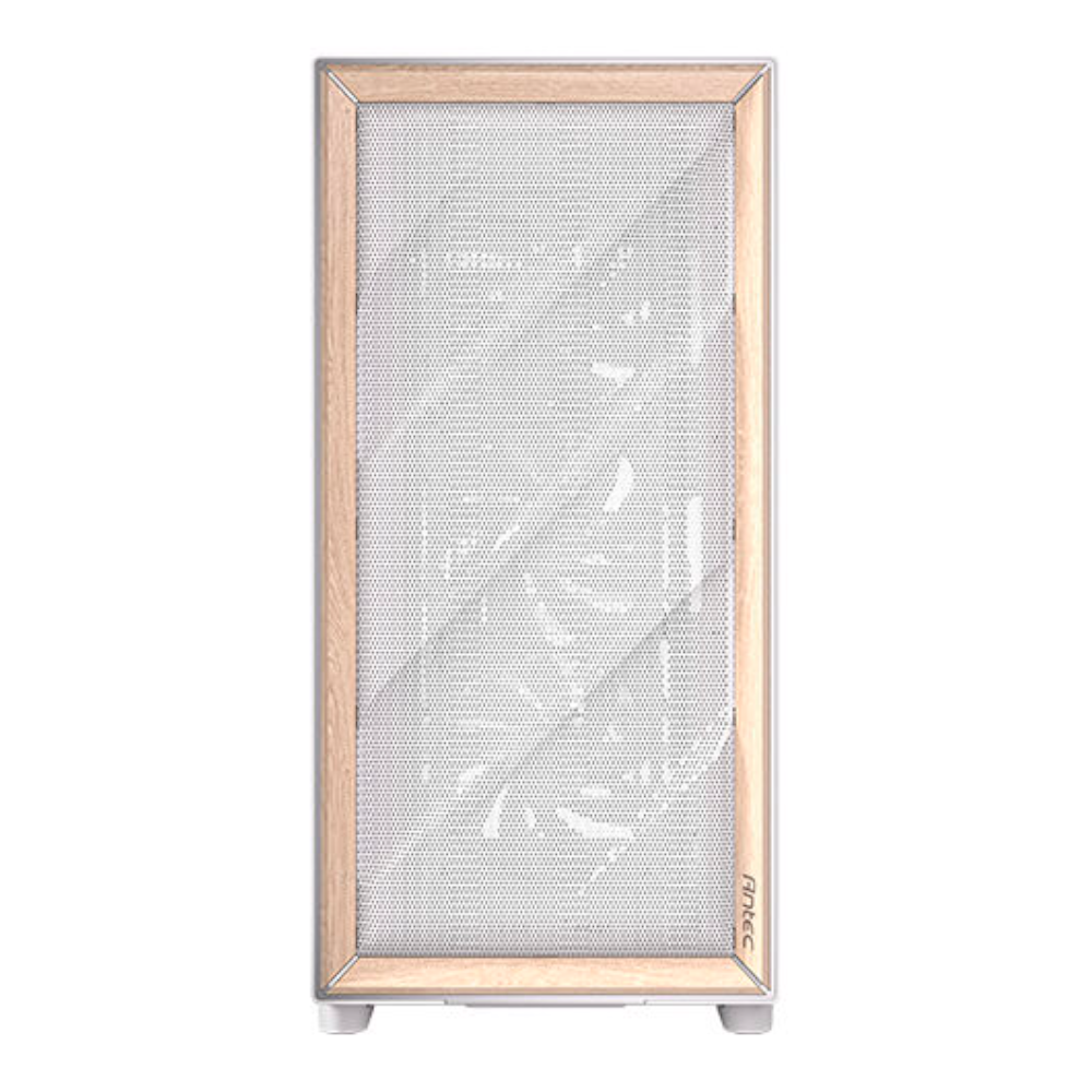 Gabinete Antec FLUX, Midi-Tower, ATX/E-ATX/ITX/Micro-ATX, 5 Ventiladores Incluidos, USB 2.0/3.0, Sin Fuente, White, FLUX WHITE/ NAVIDAD - Image 3