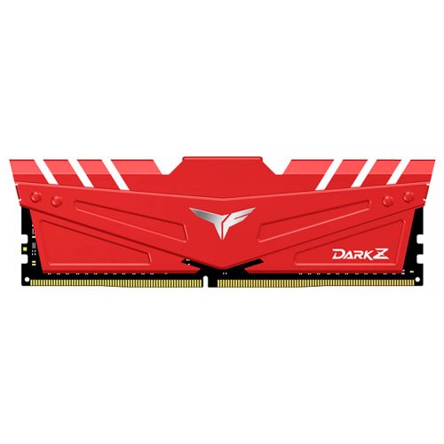 Memoria RAM 8GB DDR4 TeamGroup T-Force Dark Z 3000Mhz, Rojo, TDZRD48G3000HC16C01 /MAX. 1 X CLIENTE