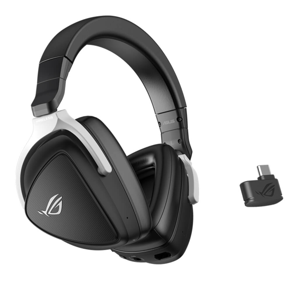 Asus ROG Delta S Wireless Gaming Headset, Micrófonos AI Beamforming con cancelación de ruido AI, Compatibles con PC, Mac, PlayStation 5, Nintendo Switch, ROG DELTA S WIRELESS - Image 4