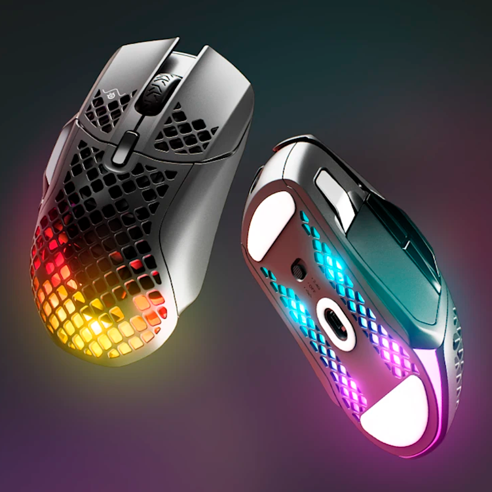 Mouse Gamer SteelSeries Aerox 5 Wireless, Inlámbrico, Sensor SteelSeries TrueMove Air, Óptico, Diseño Ergonómico, 62406/ SS%OFF, INCLUYE MOUSEPAD STEELSERIES DE REGALO, NAVSTEEL - Image 5