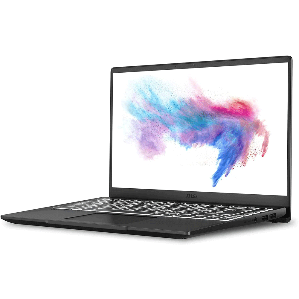 Laptop MSI, i3-10110U, Intel UHD Graphics, 4GB RAM DDR4, 128GB SSD M.2, 14 FHD, Windows 10 Pro/ MODERN 14 B10MW-641US - Image 3
