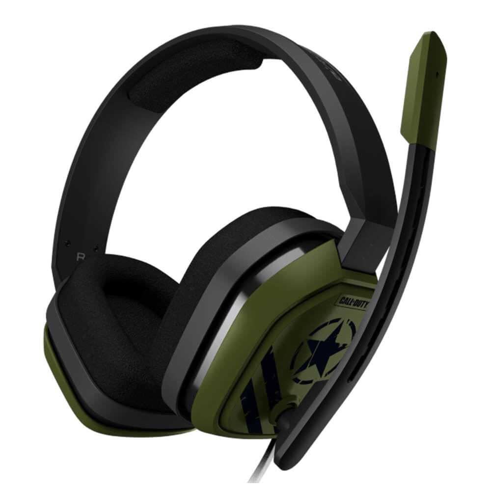 Diadema Gamer Logitech Astro A10 Edición Call Of Duty, Microfono, Jack 3.5mm, PS4 - XBOX, Black-Green - 939-001592 - Image 4