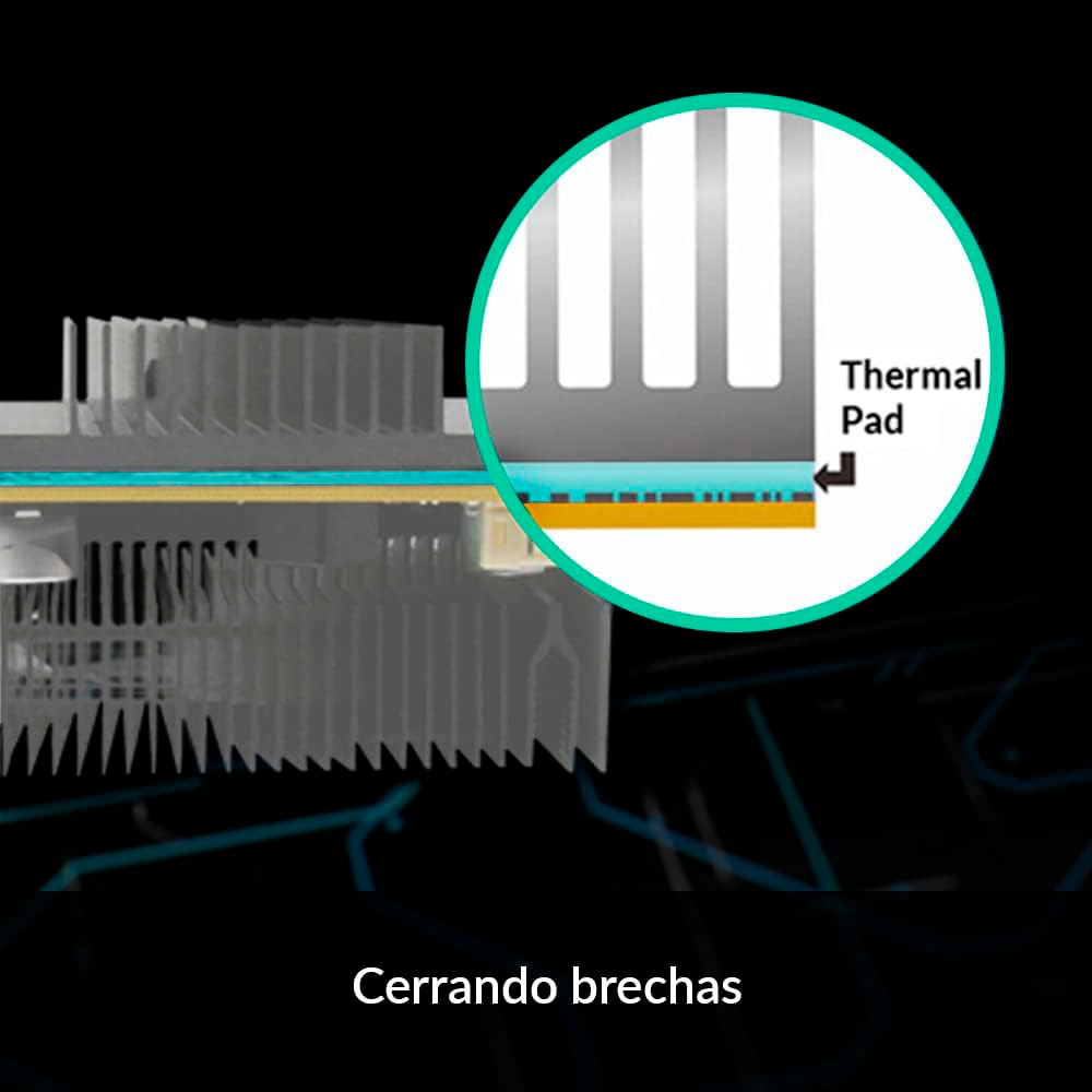 Thermal Pad ARCTIC TP-2 APT2560, 120x20mm 0,5mm (1 Pieza), Almohadilla Térmica, Excelente conducción de Calor, Baja dureza, Azul, APT2560 - Image 3