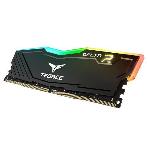 MEMORIA RAM TEAMGROUP T FORCE DELTA RGB 32GB DDR4 3200 MHZ PC4 25600 NEGRO, TF3D432G3200HC16C01 /MAX. 1 X CLIENTE