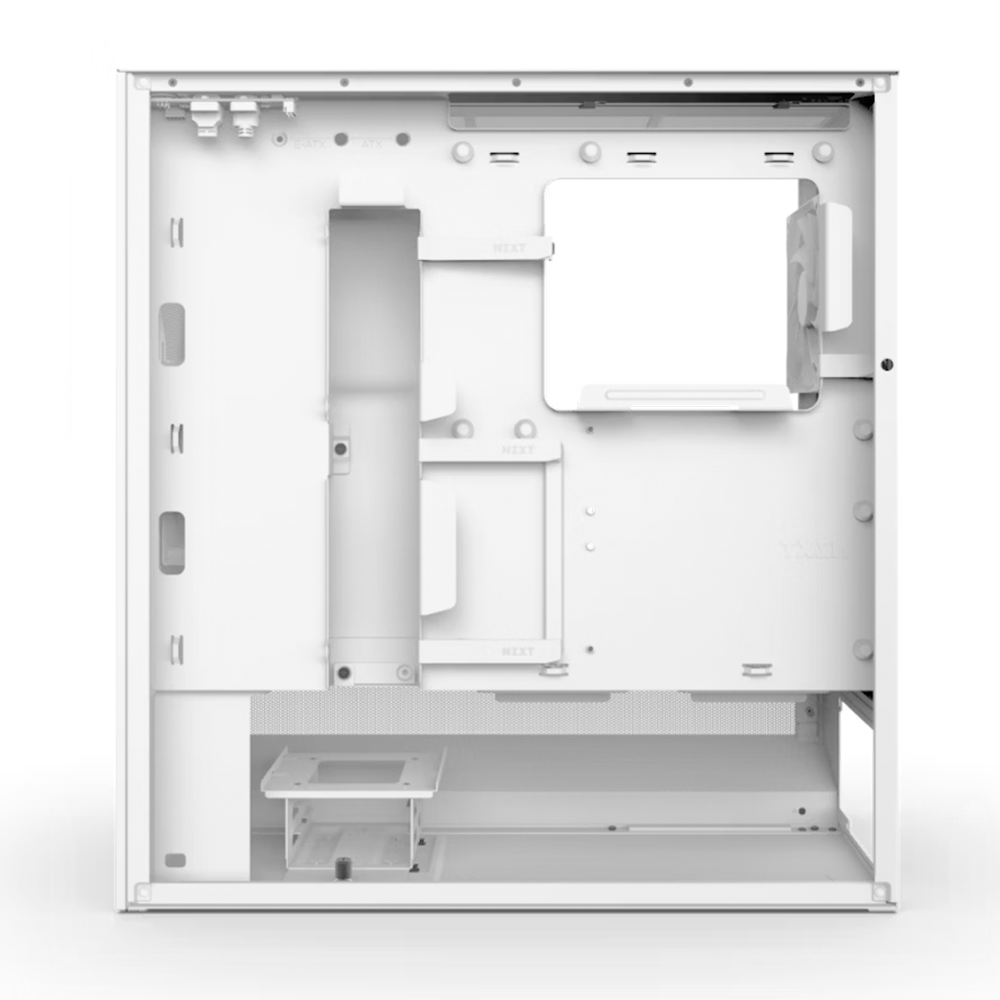 Gabinete NZXT H5 FLOW Blanco, Versión 2024, Cristal Templado, Mid-Tower/ Sin Fuente, USB Tipo C, 2 Ventiladores F120Q Instalados, CC-H52FW-01, NZXTPROMO - Image 6