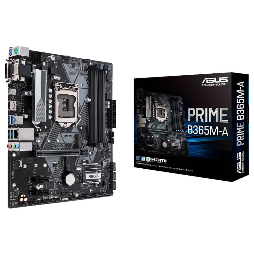 Tarjeta Madre ASUS PRIME B365M-A Intel B365 Micro ATX