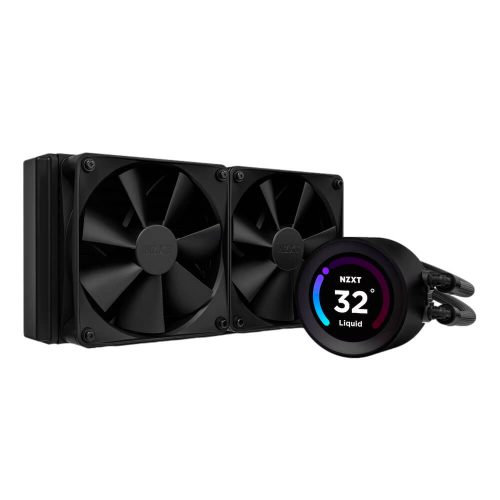 Sistema de Enfriamiento Liquido NZXT Kraken Elite 240 Black, 240mm, RGB en Bomba, Negro, Bomba Separada, RL-KN24E-B1/