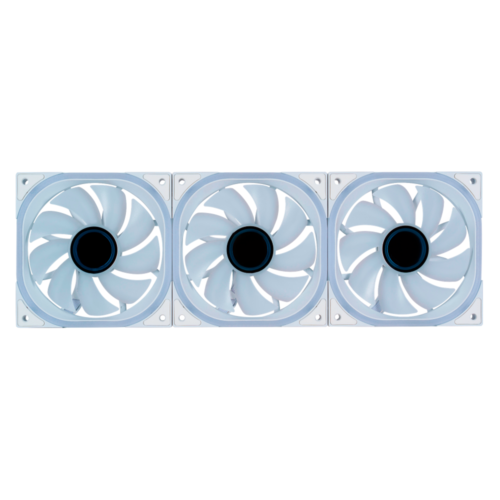 Kit 3 Ventiladores Game Factor FKG500, Modular, Argb, 120MM, 1900Rpm, Blanco, FKG500-WH - Image 4