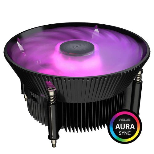 Disipador de calor Cooler Master i71C RGB, Compatible con intel 115X, Aura Sync, RGB Fusion, Ventilador de 120mm, RR-I71C-20PC-R1