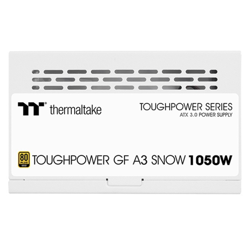 Fuente de Poder Thermaltake TOUGHPOWER GF A3 Snow, 1050W, 80+ Gold, 24-pin ATX, 120mm, Blanco, PS-TPD-1050FNFAGU-N