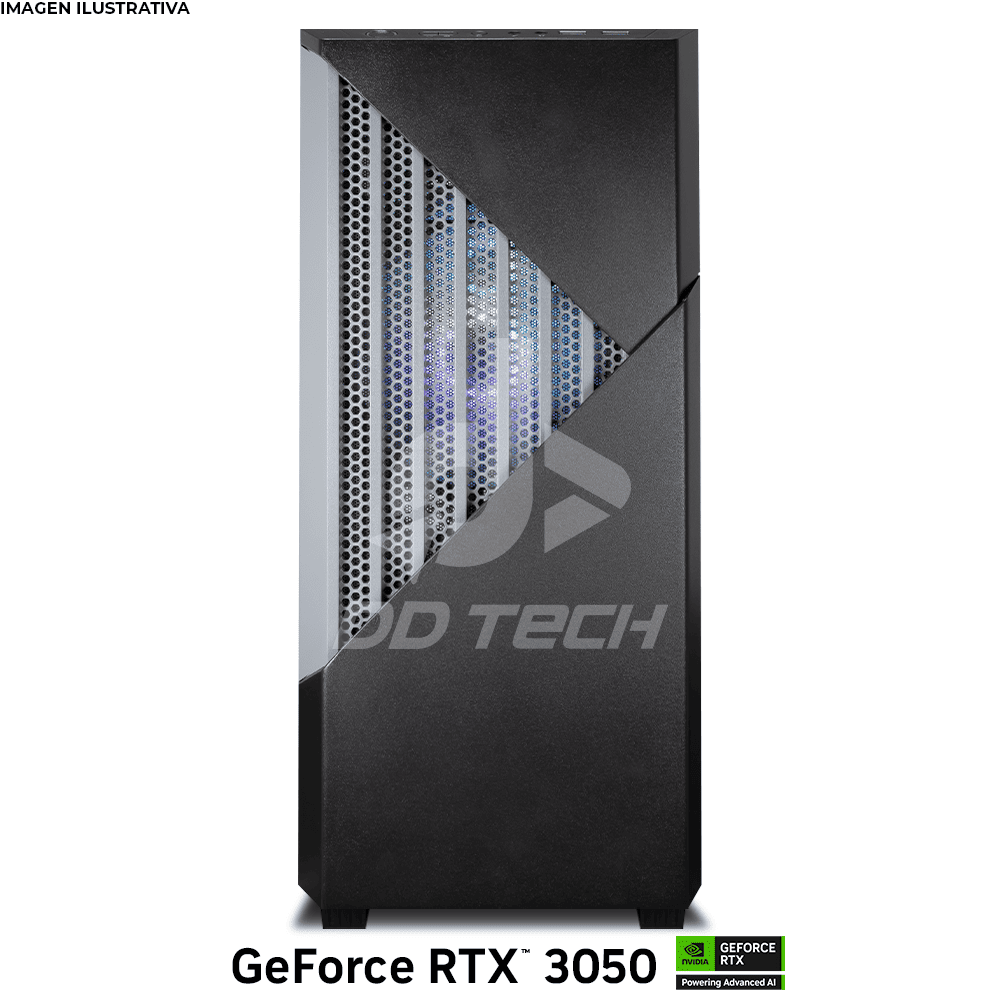Computadora PRIDE GAMING STARFISH V2, NVIDIA GeForce RTX 3050, RYZEN 5 5500, 32GB RAM, 1TB M.2 SSD, 550W 80+ BRONZE / en…