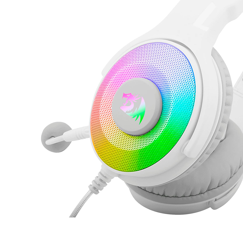 Diadema Redragon Pandora, H350RGB, 3.5mm, 7.1 Virtual, H350W-RGB-1 - Image 4