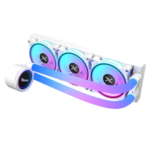 Enfriamiento Líquido XZEAL XZCO414W, 360mm, 3x120mm, ARGB, Blanco, XZCO414W