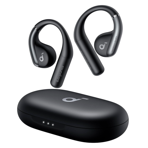 Audífonos Wireless SoundCore by Anker AeroFit, Inalámbricos, Open Ear, Auriculares de Conducción de Aire, Gancho para Oreja Ergonómico, IPX7, Bluetooth 5.3, Control con App, A3872Z11