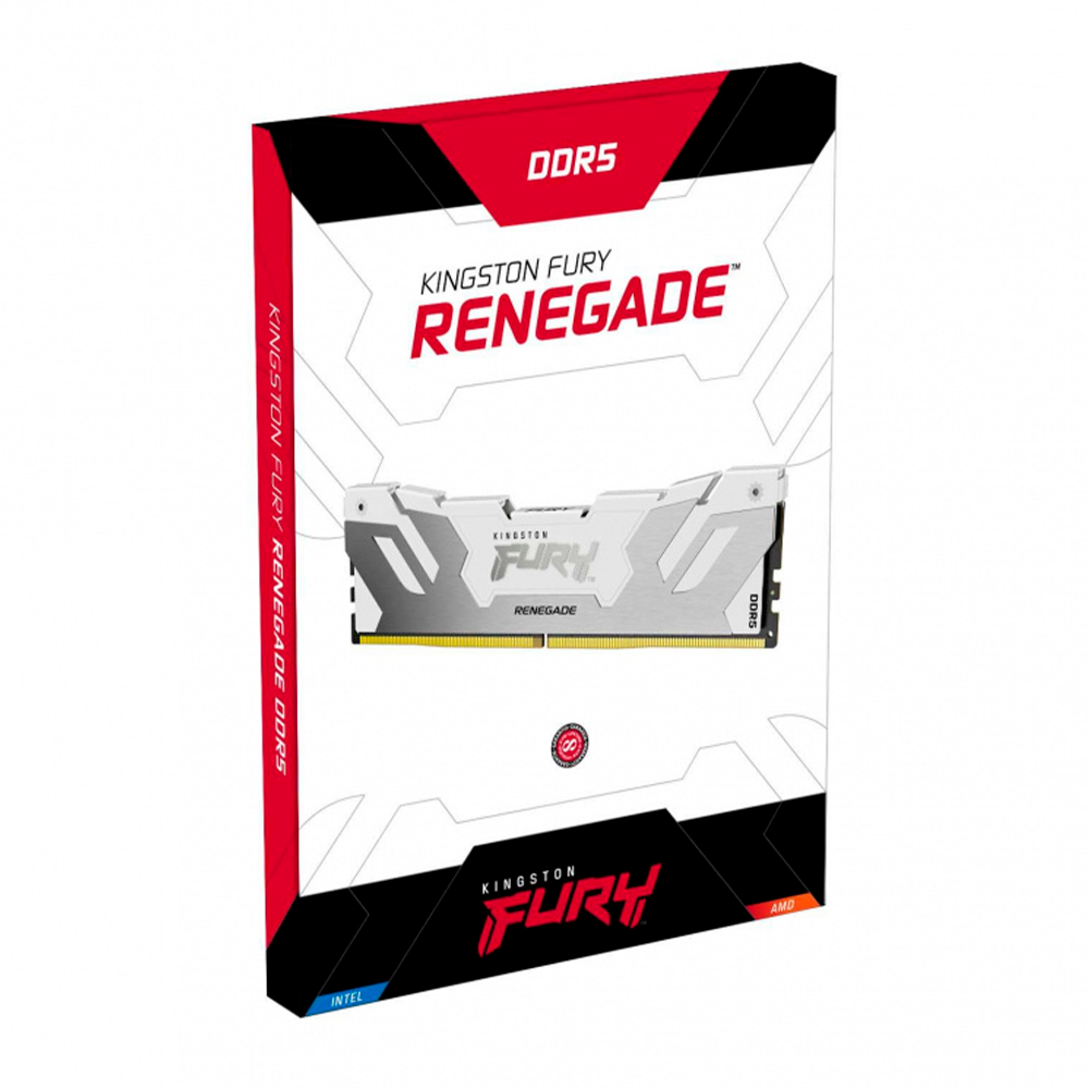 Kit Memoria RAM Kingston Fury Renegade DDR5, 32GB (2x16GB), 7200MT/s, On-Die ECC, CL38, XMP, Plata/Blanco, KF572C38RWAK2-32 /MAX. 1 X CLIENTE - Image 4
