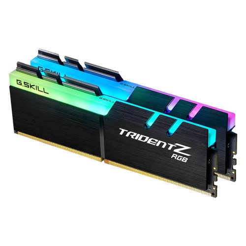 Memoria RAM 32GB DDR4 GSkill Trident Z RGB 3200Mhz Kit 2x16GB, F4-3200C16D-32GTZR /MAX. 1 X CLIENTE