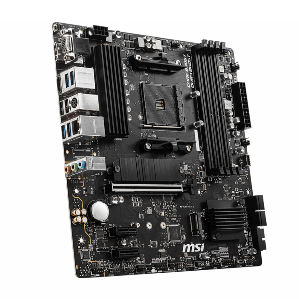 Tarjeta Madre MSI B550M PRO-VDH, AM4, AMD RYZEN 3000 SERIES, micro ATX/ NAVIDAD - Image 2