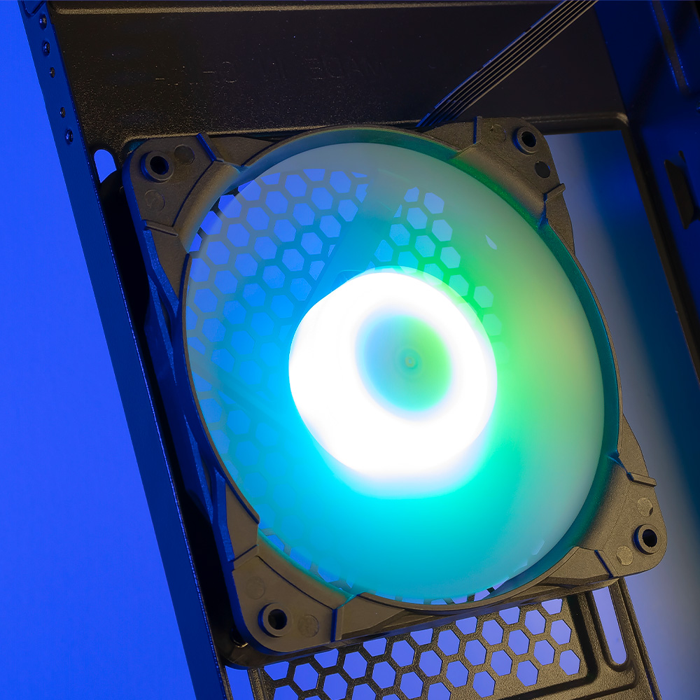 Gabinete Munfrost BAMBU Black, Cristal templado, ARGB Sync, Controlador de ventiladores, Micro ATX - Mini ITX, 1 Ventilador ARGB incluido, OFFMUNFROST - Image 5