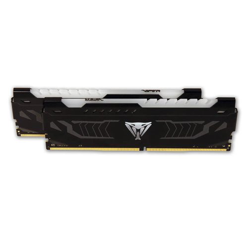 Memoria RAM DDR4 16GB 2400MHz Kit 2x8GB Patriot Viper LED Blanco, PVLW416G240C4K /MAX. 1 X CLIENTE