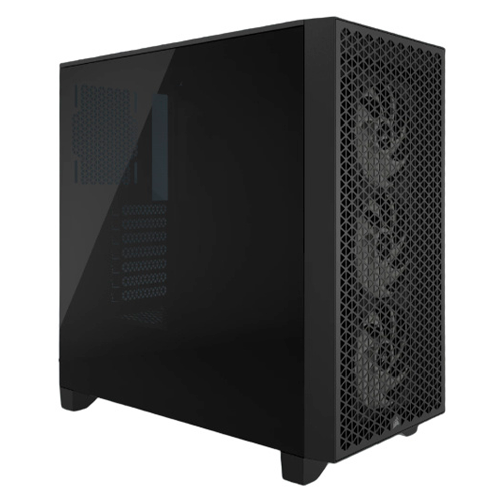 Gabinete Corsair 3000D RGB AIRFLOW, Midi-Tower, ATX, Cristal Templado, USB 3.2, Sin Fuente, 3 Ventiladores RGB Instalados, Negro, CC-9011255-WW - Image 2