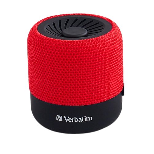 Bocina Portátil Verbatim Wireless Mini RED, Bluetooth, VB70230