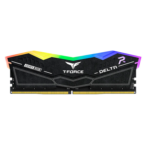 Memoria RAM Team Group Delta RGB, DDR5, 5200MHz, 16GB, CL40, XMP/EXPO, Negro, FF3D516G5200HC40C01 /MAX. 1 X CLIENTE