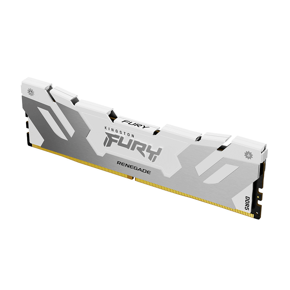 Memoria RAM Kingston FURY Renegade White DDR5, 6400MT/S, 16GB, Non-ECC, CL32, XMP 3.0, KF564C32RW-16 /MAX. 1 X CLIENTE - Image 2