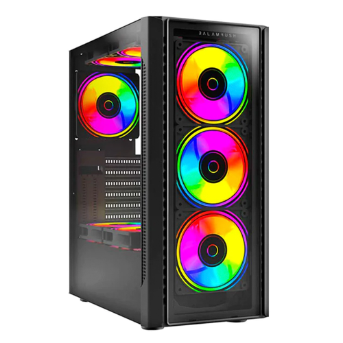 Gabinete Gamer BALAM RUSH Dragonfly II Crystal GM745, ATX, 4 Fan, Cristal Templado, BR-935968