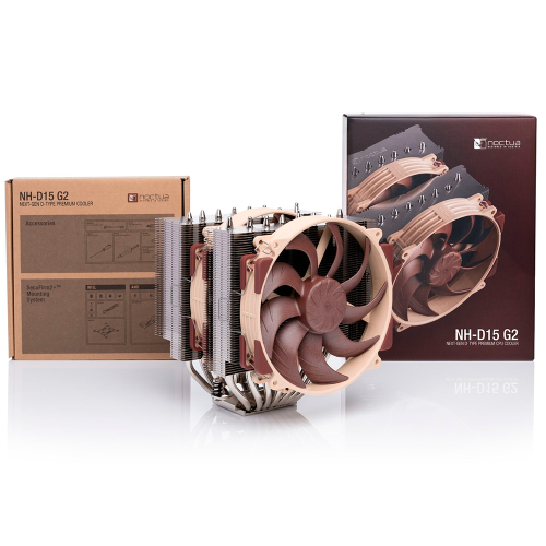Disipador Noctua NH-D15 G2, Enfriador de CPU de Doble Torre, Ventiladores NF-A14x25r G2 PWM, NH-D15 G2