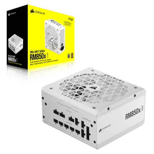 Fuente de Poder Corsair RM850X SHIFT 80+ Gold, Modular, 24-pin, ATX, 140mm, 850W, CP-9020274-NA