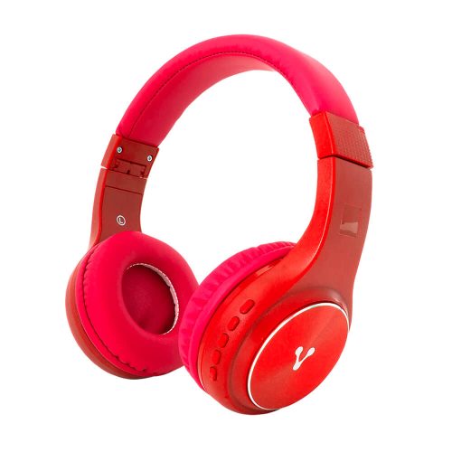 Diadema Bluetooth Vorago HPB-300 Rojo, Manos libres