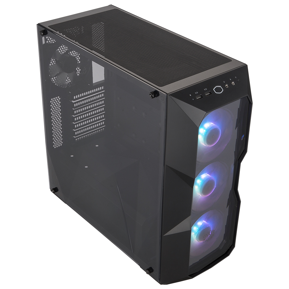 Gabinete Cooler Master Masterbox TD500 ARGB, Acrilico, Aura Sync, USB 3.0, Audio HD, MCB-D500D-KANN-S01 - Image 2