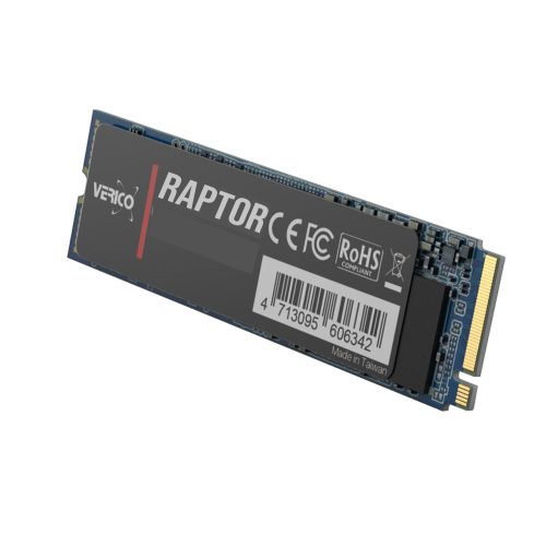 Unidad SSD Verico RAPTOR 1TB, M.2 SATA, 2280, 1SSOR-SSM2O3-NN /MAX. 1 X CLIENTE