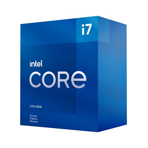 Procesador Intel Core i7-11700F 2.50GHz, 4.90GHz, 8 Nucleos, 16 Hilos, Socket LGA1200 - Intel 11TH Generación, REQUIERE TARJETA DE VÍDEO, BX8070811700F