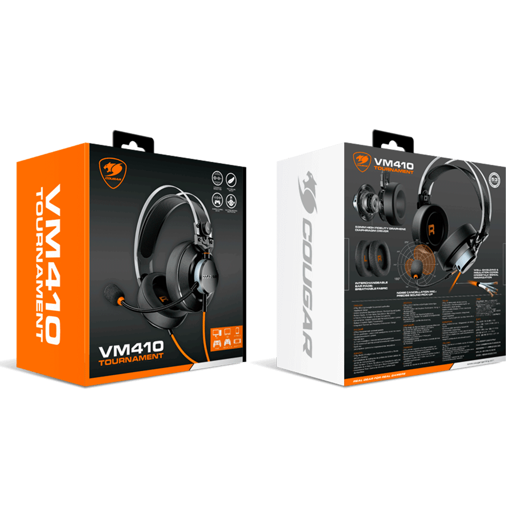 Diadema Gamer Cougar VM410 Tournament Edition, PlayStation, Nintendo Switch, Android - Image 8