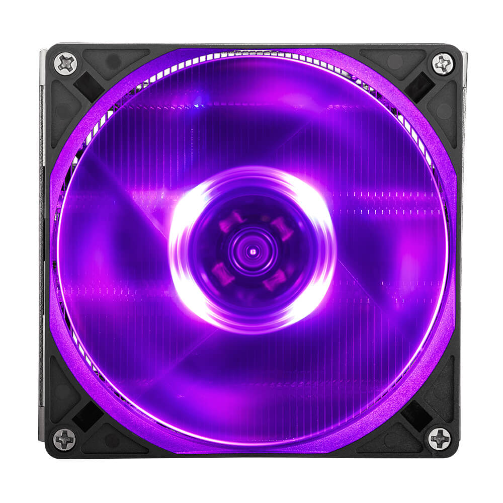 Disipador Low Profile para CPU Disipador y Ventilador para Procesador Cooler Master Masterair G200P - 120mm X1 Intel y AMD, RGB Aura Sync, MAP-G2PN-126PC-R1 - Image 3